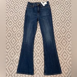 NWT J. Crew size 26 skinny flare jeans